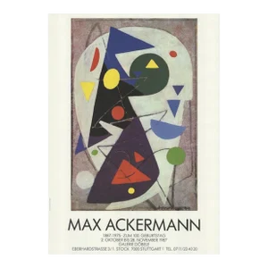 Max Ackermann Galerie Dobele, 1987