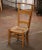 Late 19th Century 19th Century Country French Beech Wood and Rush Prayer Chair From Normandy For Sale - Image 5 of 7