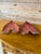 Pair of Contemporary Studio Pottery Leaf Form Trays Signed 2017 For Sale In Naples, FL - Image 6 of 12