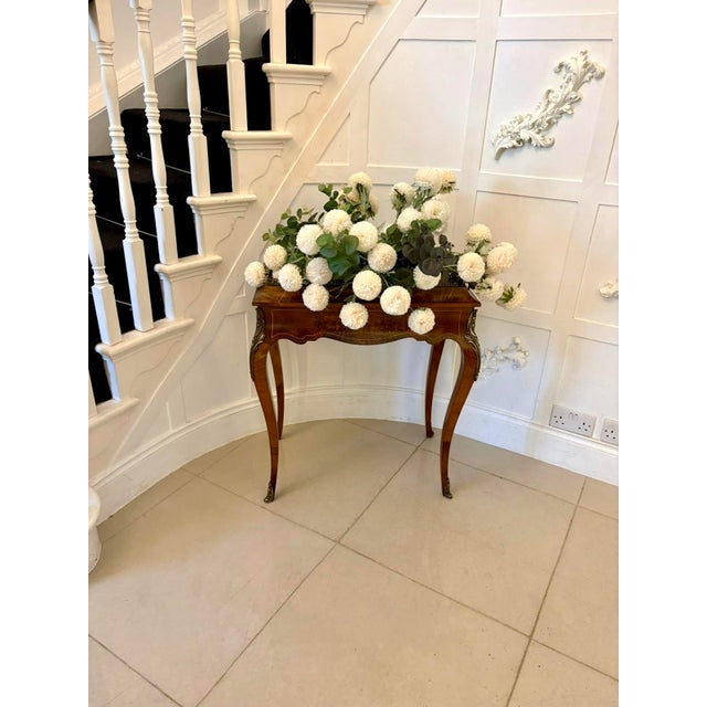 Antique French Walnut Planter Table, 1860 For Sale - Image 4 of 16