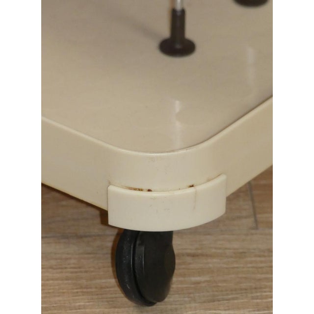 Mid-Century Modern Flair Side Table in Plastic for Cassette Records, 1970s For Sale - Image 3 of 14