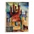 Henry Emil Salloch Original Watercolor on Paper Abstract Geometric Architectural Study, 1963. For Sale