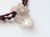 Indian 18th Century Artifact Mogul Estate Rock Crystal Ram Head Amulet and Garnet Beads Necklace For Sale - Image 3 of 10