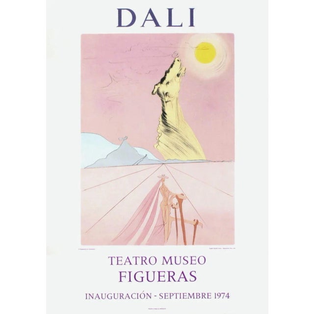 Surrealism 1970s Salvador Dali, Figueras Inauguracion Poster For Sale - Image 3 of 3