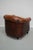Vintage Dutch Cognac Leather Club Chair For Sale - Image 13 of 18