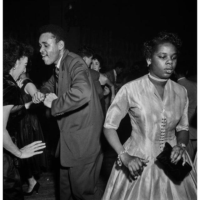 Audubon Ballroom New York People dancing at the Audubon Ballroom in Manhattan, New York City, circa 1956. (Photo by F. Roy...