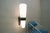 This large wall light can be used outside. it is made of metal and glass with an E27 bulb socket. Up to 250V (Europe/UK...