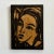 Wood Vintage Modern Wood Carved Portrait For Sale - Image 7 of 7