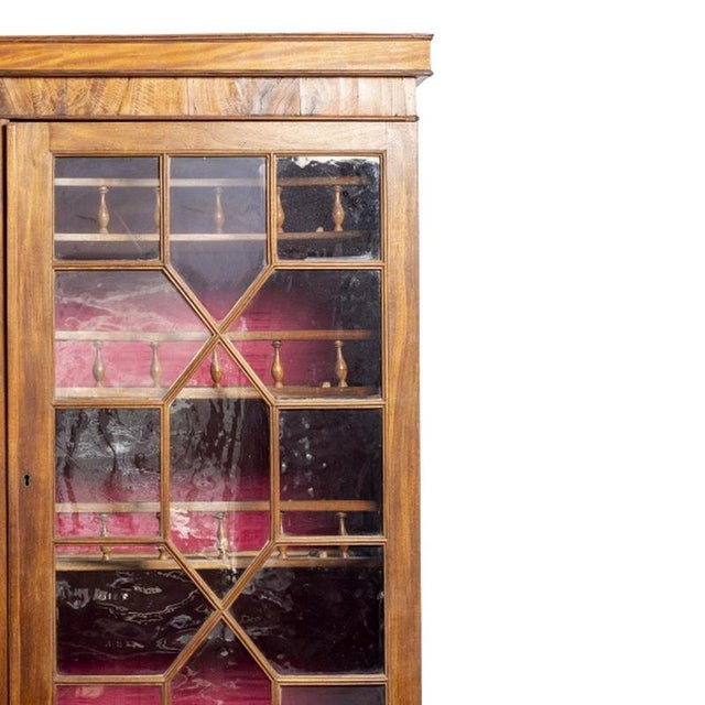 Queen Mary Bookcase in Vinhatico Wood, 19th Century For Sale - Image 4 of 6