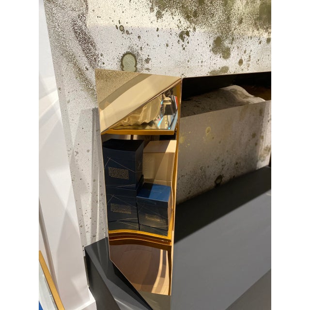 Modern Eichholtz Carlow Gold Console For Sale - Image 3 of 4