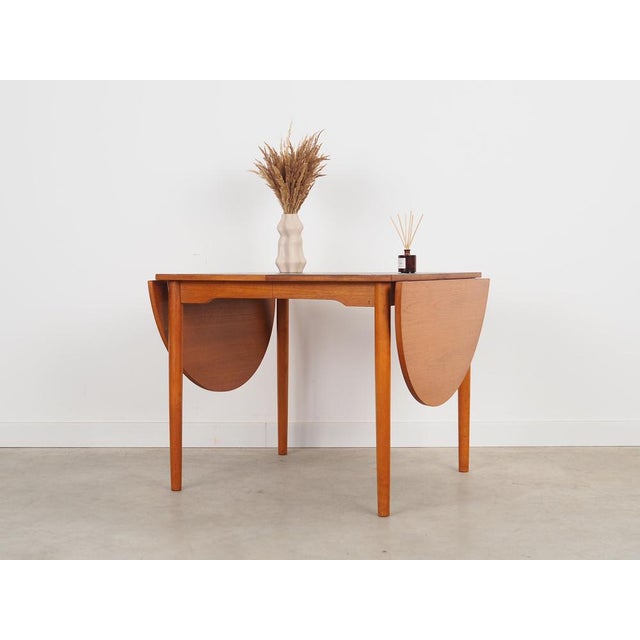 Danish Teak Table, 1970s For Sale - Image 3 of 16