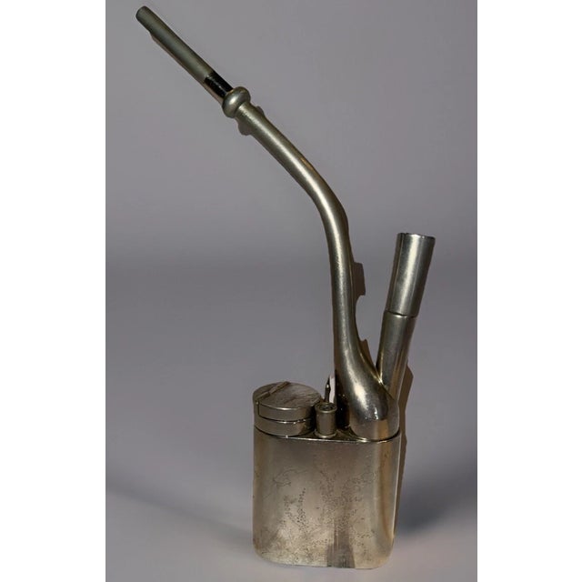 Antique Chinese Qing Era Engraved Water Pipe For Sale - Image 4 of 8