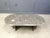 Vintage Italian Grey Marble Coffee Table, 1970s For Sale - Image 10 of 11
