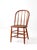 A graceful antique Windsor-style chair featuring a bowed spindle back, turned legs, and a beautifully hand-caned seat. Its...