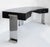 Metal 1980s Art Deco Style Lacquer, Stainless Steel Desk, Eugene Printz Style For Sale - Image 7 of 17