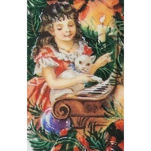 Royal Doulton Royal Doulton Porcelain Victorian 8.5" Christmas Plate For Sale - Image 4 of 7