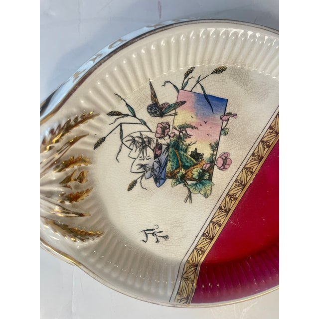 Aesthetic Movement Bread Platter Give Us This Day Our Daily Bread, 1880-1890 For Sale In West Palm - Image 6 of 14