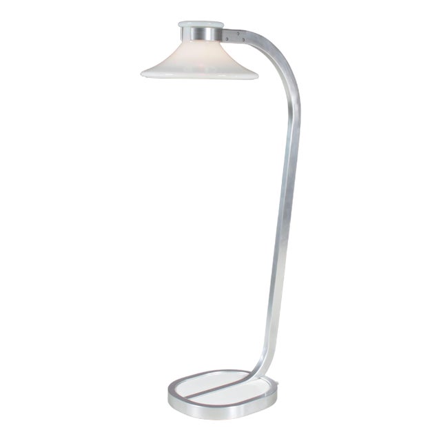 Accent Floor Lamp by Jan Ekselius for Orrefors, Sweden, 1970s For Sale