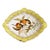 Late 18th Century Derby Porcelain Yellow-Ground Botanical Dish, "Orange Tree", Pattern 216 For Sale