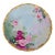 Antique T and v Limoges French Porcelain Cabinet Plate Hand Painted Roses Gold Rim For Sale