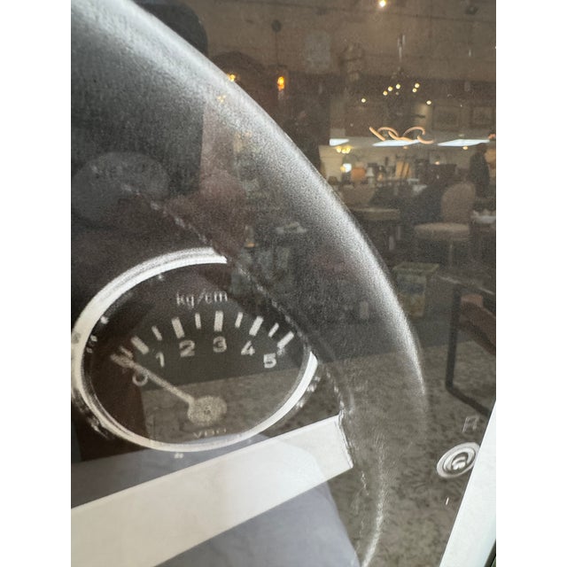 Brookpace Lascelles 1959 Porsche Steering Wheel, Framed For Sale - Image 9 of 12