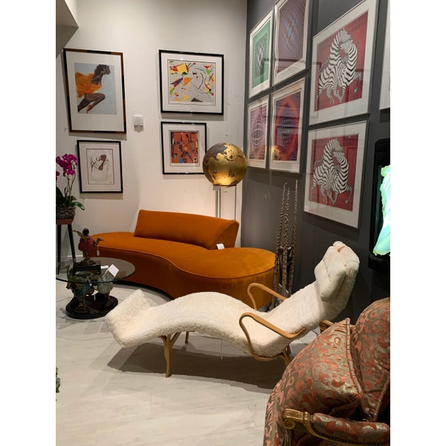 1990s Mid-Century Modern Vladimir Kegan Style Sofa For Sale - Image 4 of 7