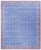Doris Leslie Blau Mid-Century Indian Dhurrie Lavender Flatweave Cotton Rug For Sale