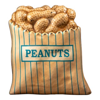 Vintage Milwaukee County Stadium Giant Peanut Concession Display For Sale