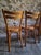 Vintage Baumann Bistro Chairs and Ottoman, France, 1950s, Set of 5 For Sale - Image 12 of 18