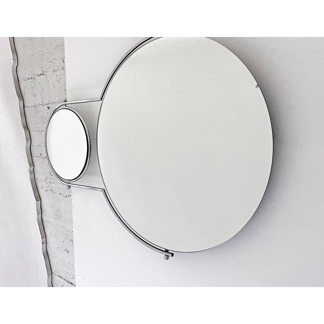 Wall Mirror with Magnifying Mirror from Bieffeplast, Italy, 2000s For Sale - Image 3 of 18