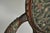 Vintage French Louis XVI Style Carved Walnut Fireside Arm Chair Fauteuil For Sale - Image 4 of 11
