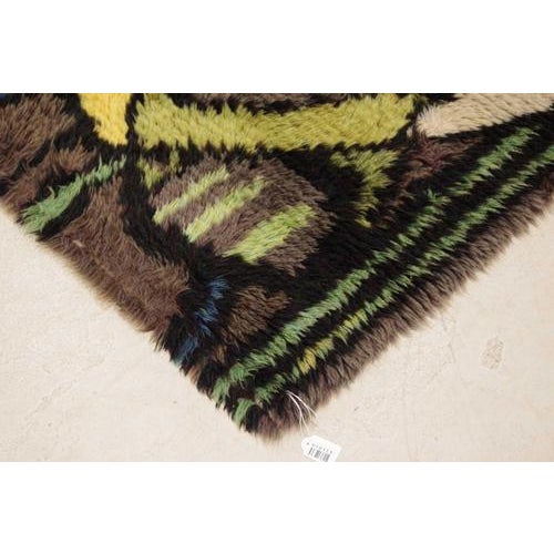 Safari Rya Rug by Ingegerd Hylten-Cavallius for Niab, Sweden, 1962 For Sale - Image 3 of 5