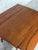 Teak Extendable Rectangular Coffee Table With Two Leaves Vintage Mid-Century Modern 1960s For Sale In Los Angeles - Image 6 of 10