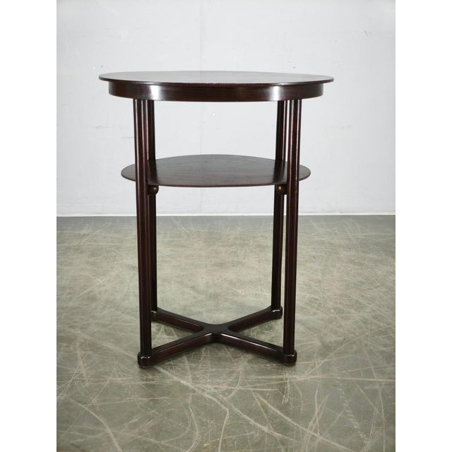 Vintage Oval Table by Josef Hoffmann for Jacob & Josef Kohn, 1890s For Sale - Image 13 of 14