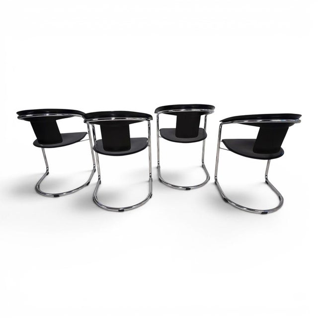 Postmodern Dining Chairs by A. Rizzatto for Lo Studio, 1980s, Set of 4 For Sale - Image 3 of 18