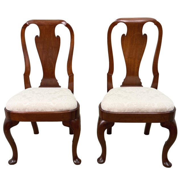 Antique Walnut Side Chairs, 1710, Set of 2 For Sale - Image 10 of 13