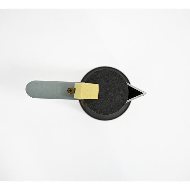 Metal Accademia Coffee Maker attributed to Ettore Sottsass for Lagostina, 1980s For Sale - Image 7 of 10