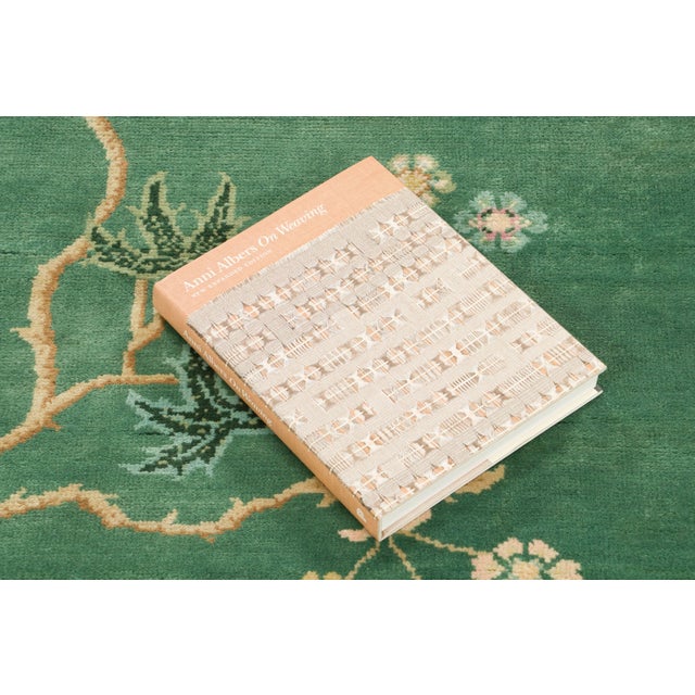 Green Contemporary Chinese Deco Style Green & Gold Floral Wool Rug by Rug & Kilim For Sale - Image 8 of 9
