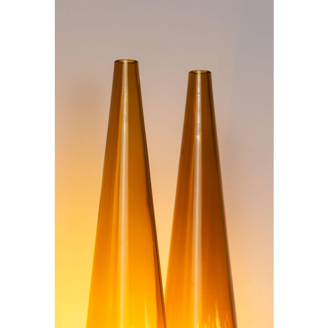 S1987/4 Wall Lamp in Brass with Orange Shades by Hans Agne Jakobsson, 1950s For Sale - Image 9 of 11