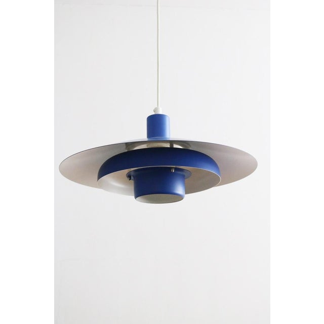 Scandinavian Danish Pendant Lamp Model Ceylon by Jeka, Denmark 1970s For Sale - Image 3 of 7