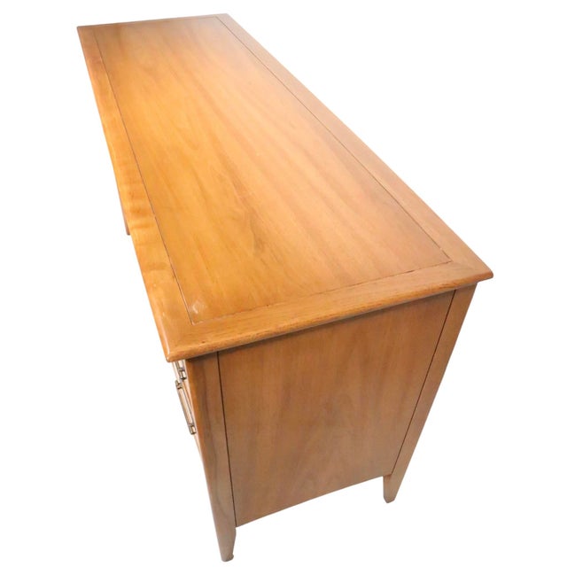 Chic Mid century credenza by Drexel as part of their Medalist series designed by Jean Bouffard, circa 1950/60's. This...