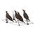 Vintage C. Jeré Signed Metal Quail Covey Wall Sculpture 1980 For Sale In Seattle - Image 6 of 11