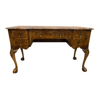 Louis XV Style Walnut Writing Desk For Sale