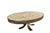Oval coffee table with faience top signed Vallauris La Roue. Vallauris is a village in southeastern France. As early as...