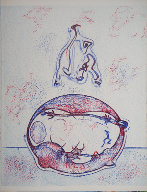 Max Ernst, Après moi le XXe siècle, Lithograph