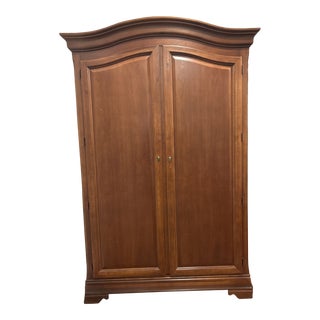 Thomasville Martinique Armoire in Merlot For Sale