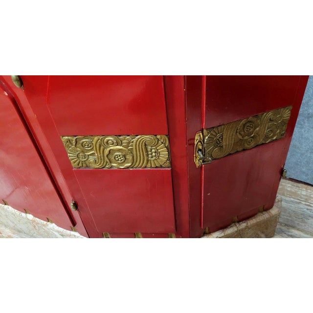 Vintage Art Deco Library, 1920 For Sale - Image 3 of 6