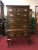 Henkel Harris Furniture Vintage High Chest of Drawers High Chest of Drawers Solid Wood Black Cherry For Sale - Image 12 of 12