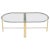 Mid 20th Century Racetrack Oval Shape Two Pieces Coffee Table For Sale - Image 13 of 13