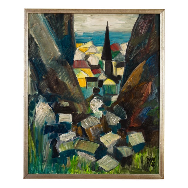 Ebbe Höglund, Dream Picture, 1960s, Oil on Canvas For Sale